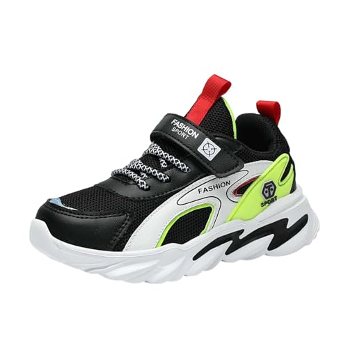 Sneakers Niños Transpirables Zapatillas de Correr Deportivas Planos y estables para Caminar Estilo Unisex Casual Cómodos Uso prolongado Niño Primavera Verano otoño Invierno
