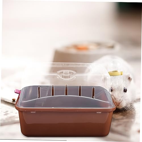 VILLFUL Gaiola Para Hamster Acrílico Porquinho Da Índia Plástico Caixa De Viagem Para Animais De Est