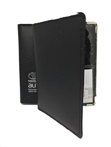 Preisvergleich Produktbild 5X KFZ MAPPE FÜHRERSCHEIN AUSWEISHÜLLE FAHRZEUGSCHEIN REISEPAß Kreditkarte SCHWARZ Koc