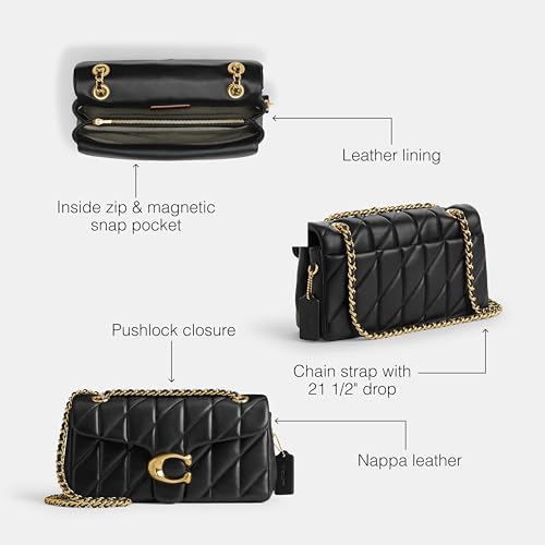 Coach Quilted Tabby Shoulder Bag 26 with Chain4