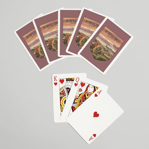 Baraja de Poker National Park Lantern Press con 52 Cartas miniatura 7