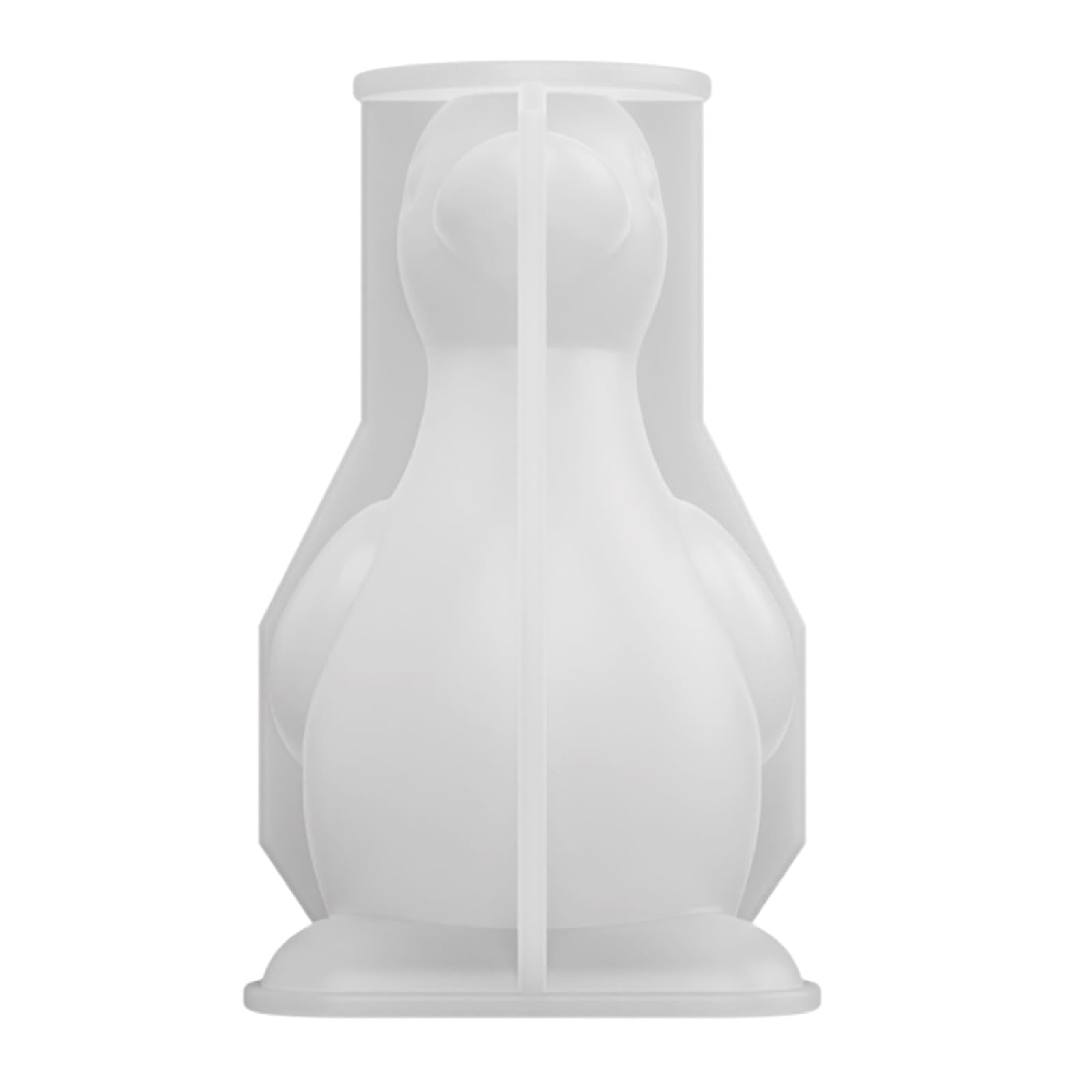 Elnwnnkc Home Bird Mold for Hobby Makers, Silicone Form for Resin Plaster Wax Casting and Small Decor Pieces for Tables Bird Casting Form Rounded Animal Resin Project Plaster Wax