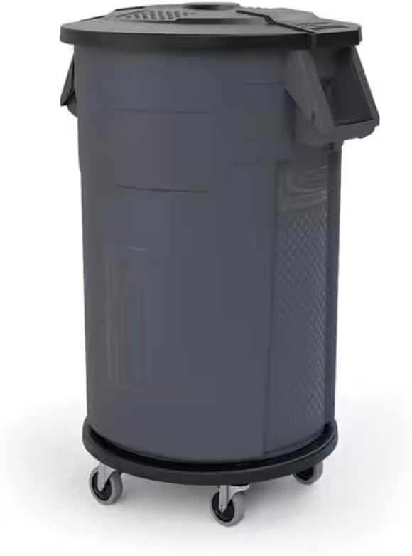 32 Gal. Black Trash Can Lid GL14049