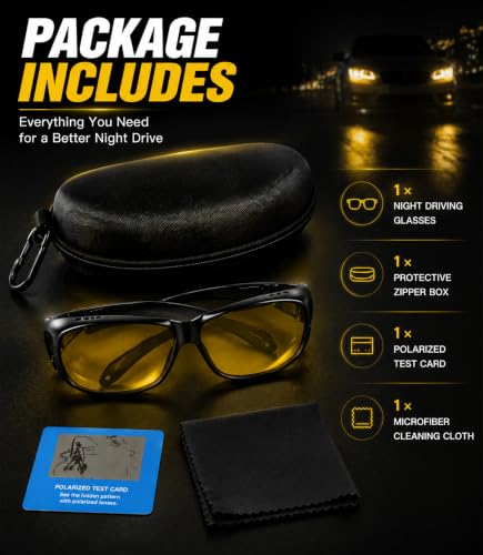 CHICCOOL Night Driving Glasses xx coupon and - image 7