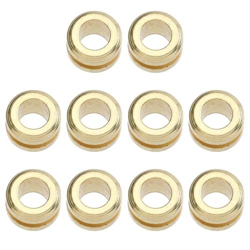 BESPORTBLE Cuentas Doradas para Duraderas de Zinc de Aleación Folk, Accesorio Práctico para Modificación de Guitarra