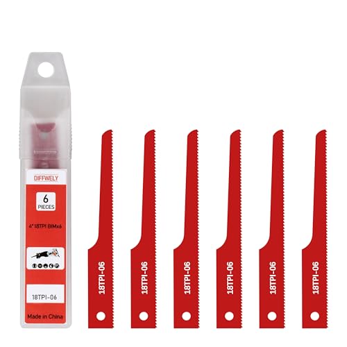 P4EV-6 Air Reciprocating Saw Blades for Ingersol Rand air Saw 418 TPI