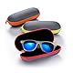 FEFI - Leichtes Hardcase Brillenetui - Sport- und Sonnenbrillen Etui gelb