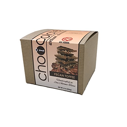 Pecan Toffee, 8 oz, (GO TEXAN)