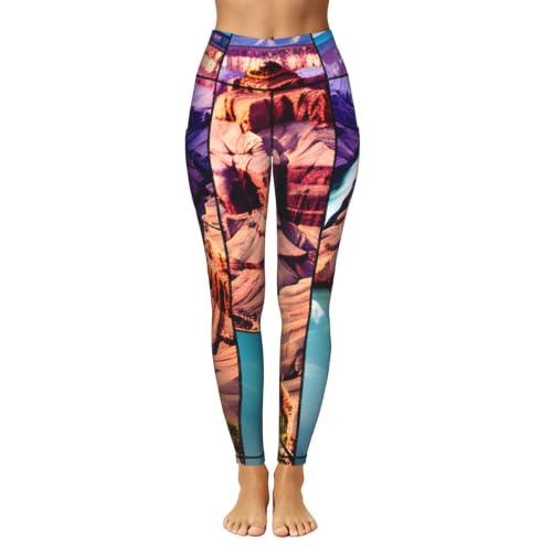Leggings Gran Cañón elásticos para entrenamiento sin transparencias 2