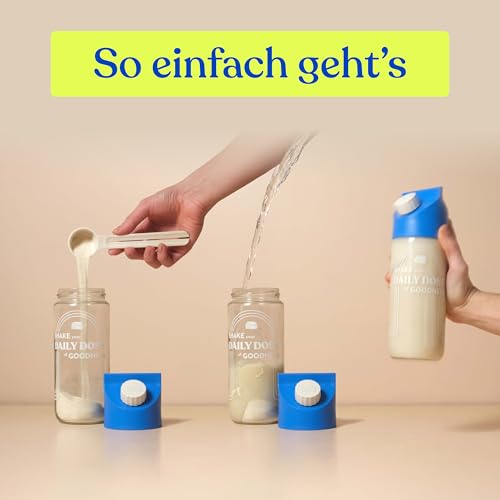 Blue Farm Oat Base Vanille Bio – Drink auf Haferbasis – 100% echte Bio Vanille - Pflanzlich & natürlich – Mit natürlichem Kokosblütenzucker – Laktosefrei & glutenfrei