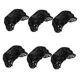 Kisangel 6 Stück Fahrrad Rücksitz Regenhülle Wasserdichter Gepäckträger Schutzbezug Passend...