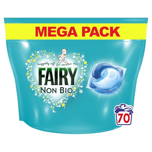 Fairy Non Bio PODS® Washing Liquid Capsules, For Sensitive Skin, 70 Washes