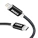 USB Type C to Lighting Cable, ESEMI USB-C to Lighting Charging and Sync cable for iPhone X, iPhone8, 8 Plus, iPhone7,7 plus, iPad