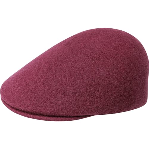 Image of Kangol Seamless Wool 507 Hat - Deep Plum /L Ivy Caps & Flat Caps