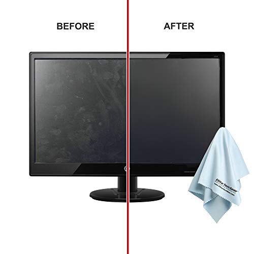 The Most Amazing Microfiber Cleaning Cloths - Use for Cell Phones Tablets Computer LCD TV Screens Camera Lens Eye Glasses Sunglasses Delicate Surfaces etc. - Protect Your Investments - 100% Satisfaction Guarantee 4) 4 Pack OVERSIZED AD - Image 7