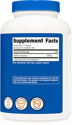 Nutricost Caffeine Capsules