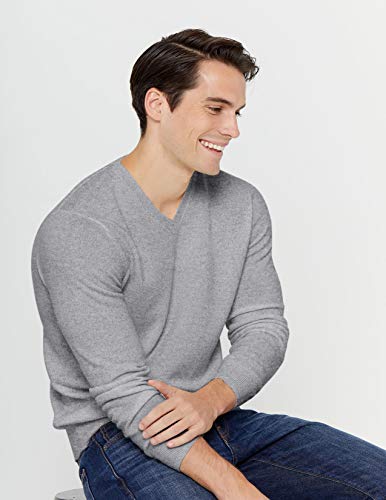 Kaschmirpullover für Herren mit V-Ausschnitt aus reinem Kaschmir