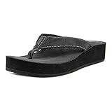 Reef Women's Cushion Butter Sandal, Black, 8 M US