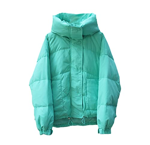 Manteau couleur bonbon femme doudoune d'hiver décontractée veste en duvet M