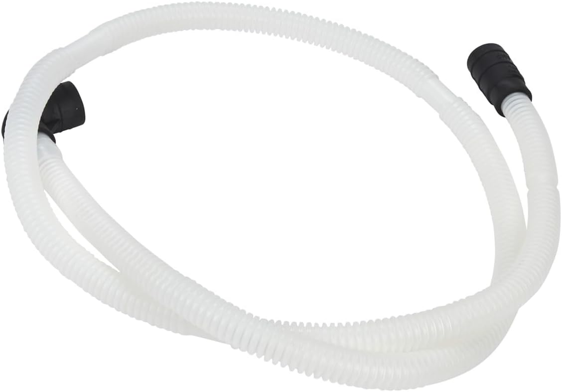 Whirlpool WPW10545278 Genuine OEM Dishwasher Drain Hose Replacement Part - Replaces W10137608, W10193583, W10195750, and more