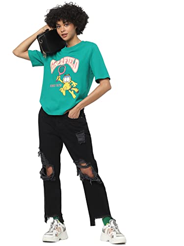 Image of ONLY Women's Cotton Regular Fit T-Shirt