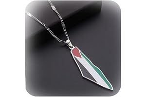 Crafted Palestine Necklace: Express Solidarity and Hope