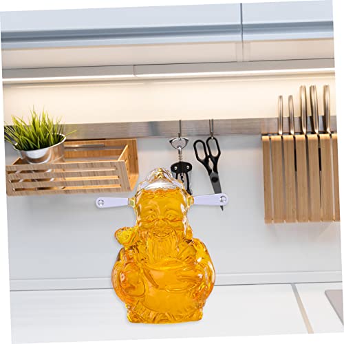 Bouteille de vin verre richesse ginseng objet decoratif de table SHOWERORO - 7