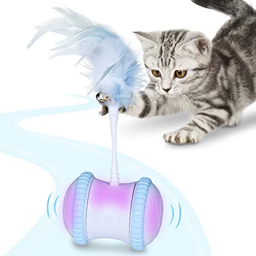 Interactive Robotic Cat Toy - Keep Your Cat Entertained with AJK!