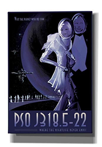 Affiche PSO J318.5-22 Epic Graffiti, le cadeau idéal pour passionné d'astronomie