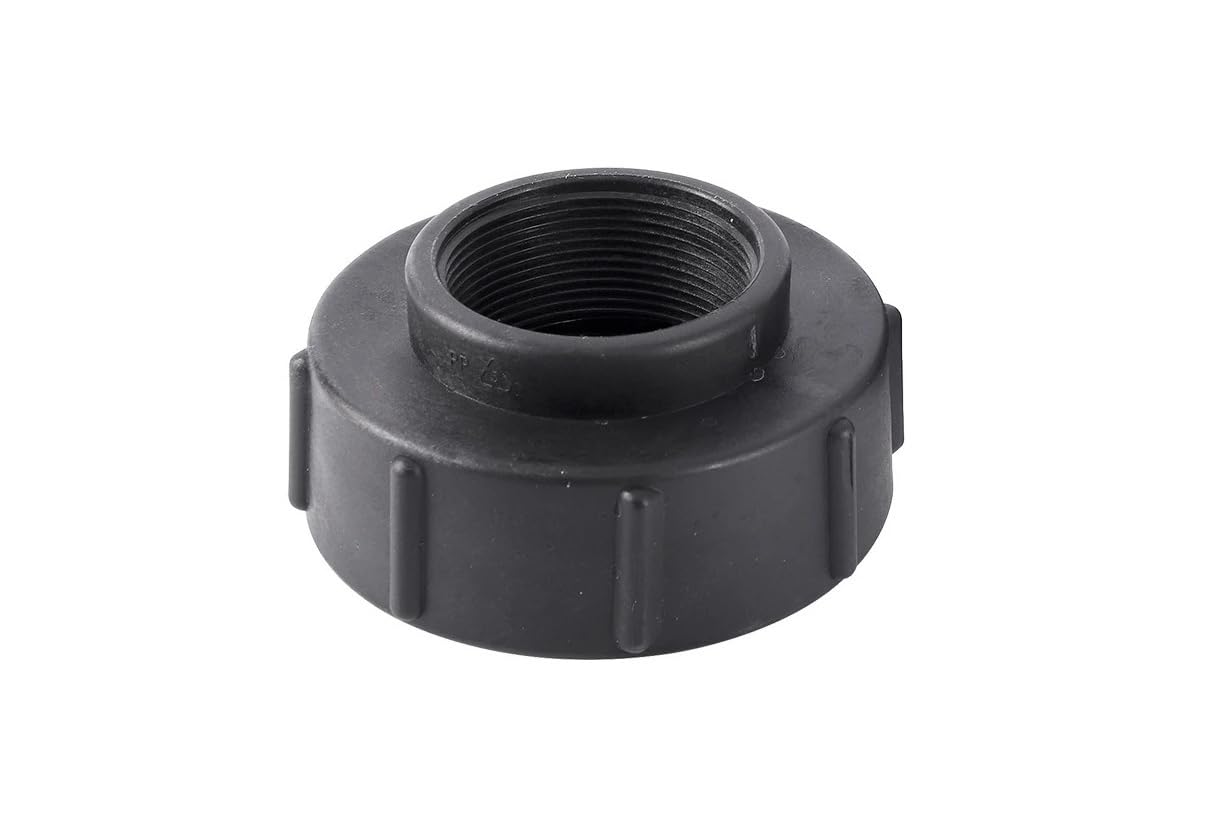 Xtvvtodjxt One Color S100 To S60 Ibc Connector Bsp Fine Thread Drain Tank, Tote Pipe Hose Garden Water Connection(4030)