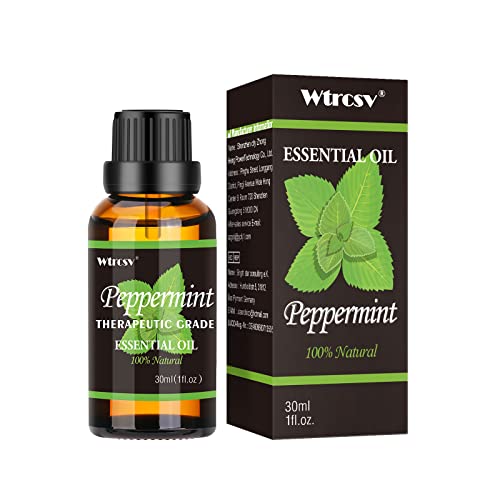 Aceite esencial de menta 30ml, aceites esenciales naturales para humidificador, difusores, fabricación de jabón, fabricación de velas Cover