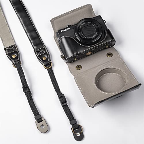 Funda cámara PU para Canon PowerShot G7 X Mark II/III miniatura 5