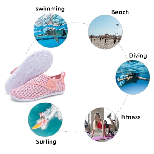 Image of Spesoul Womens and Mens Water Shoes Breathable Quick Dry Soft Barefoot Aqua Socks for Hiking Swim Beach Surf Yoga Sport
