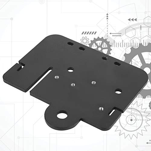 Uxsiya Kit de Placa de accionamiento Directo Accesorios de Impresora 3D Extrusora de conversión de actualización anodizado Práctica aleación de Aluminio para Ender-5