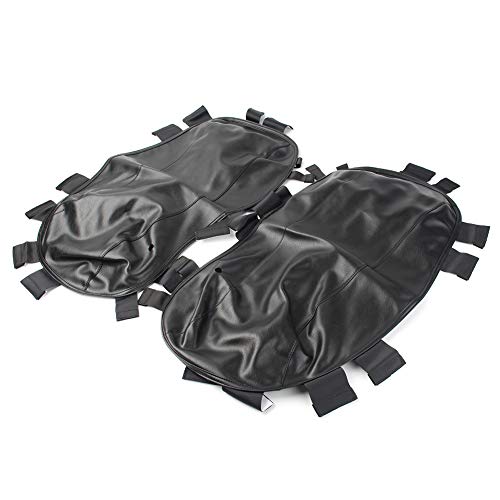 Cubierta de alforjas laterales para moto SIKUAI compatible con Harley Davidson Touring Electra Glide 2014-2019 miniatura 5