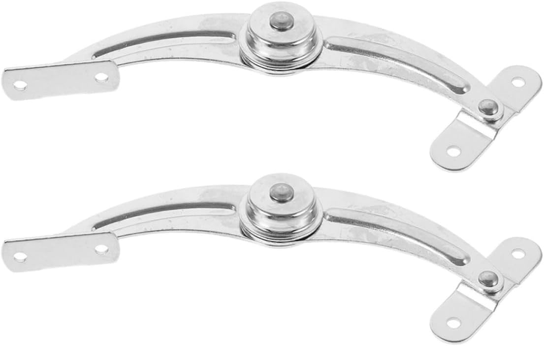 VALICLUD Door Stop Hinge for Distribution Cabinet Door Nickel Plated Iron Material with Easy Installation and Angle Limitation 2pcs for Industrial Hardware Use