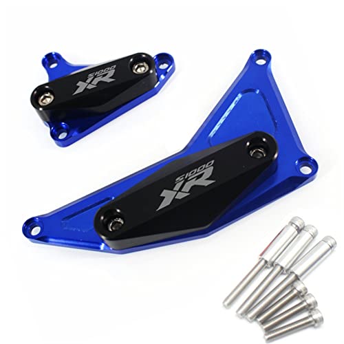 Protection de cadre moteur BMW S1000XR bleu contre les fissures