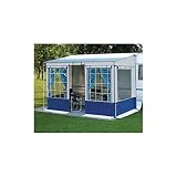 Reimo Tent Technology Villa Store - Tienda de campaña para toldo (longitud: 5/5,5/6 m, altura: 225-245 cm, paneles frontales y laterales, juego completo de 6 m)