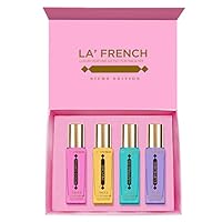 La French Niche Edition Luxury Perfume Gift Set 4×20 ML | Extra Long Lasting Fragrance | Eau De Parfum Scent | Euphoria…