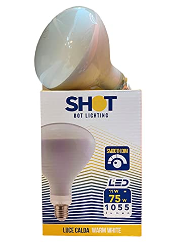 Botlighting Bot Lighting Shot Lampadina LED Per Parentesi Flos E27 R125 1055lm 11W E27 WW DIMMERABILE 2700K