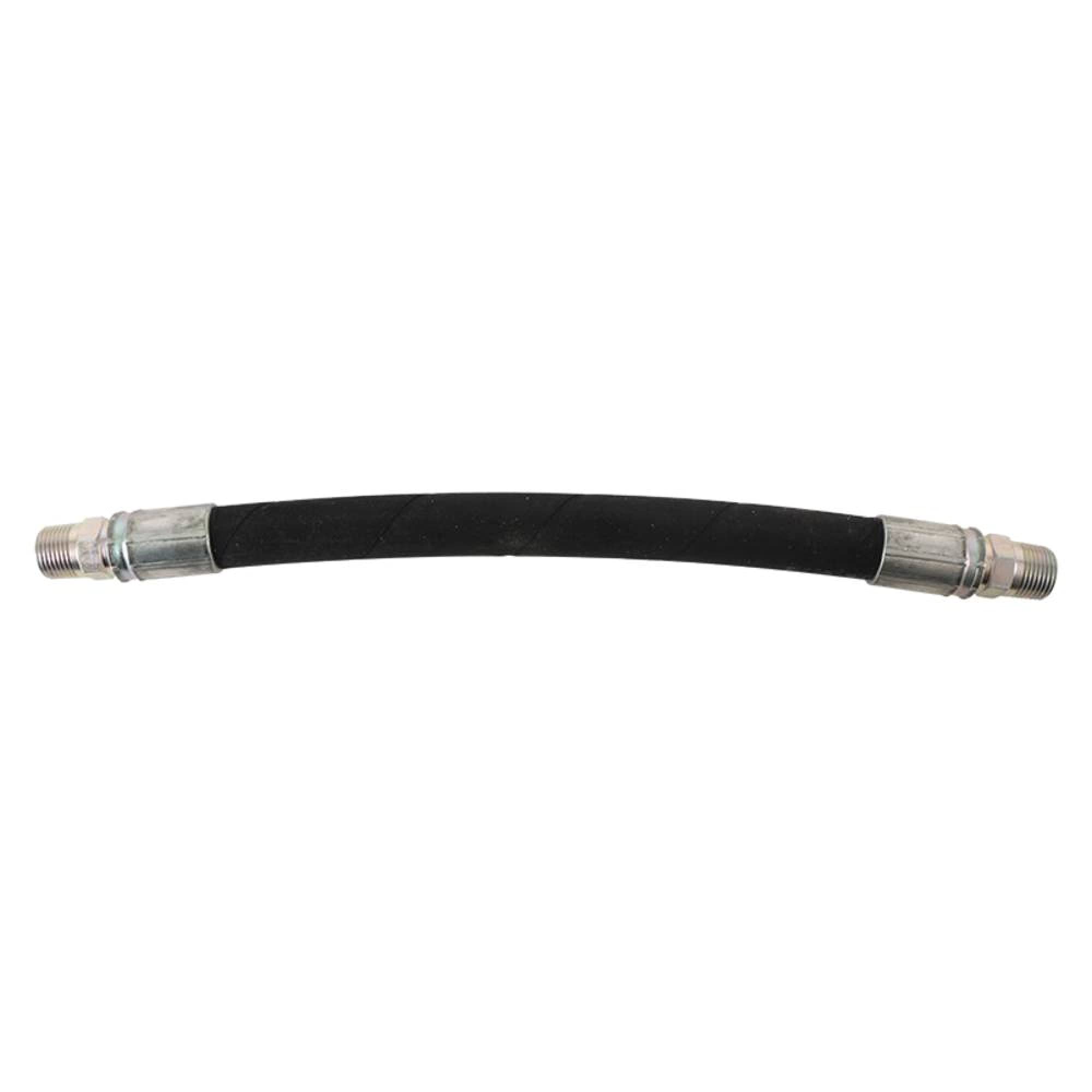 Complete Tractor 3001-0000 Manguera hidráulica compatible con/repuesto para tractores – 3/8 x 12 pulgadas SAE 100 R2AT 2 cables conjunto de manguera hidráulica (4780 psi)