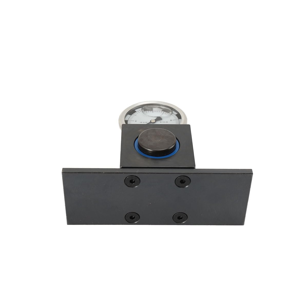 Hydraulisches Spannkraftmessgerät für Schraubstöcke, 0–10T Messbereich 0,2T Teilung, Druckmessgerät für Prüfung auf lockere Werkstücke oder Werkzeugvibrationen