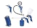 Produktbild HYUNDAI Kompressor Zubehör SET ACZ55901 (Druckluft Zubehör SET, 5-teilig, bestehend aus Spiralschlauch, Spritzpistole, Sprühpistole, Reifenfüller, Ausblaspistole)