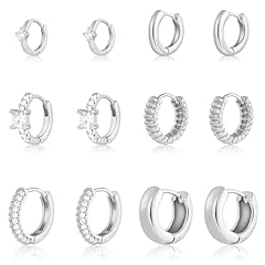 C-Silver hoops