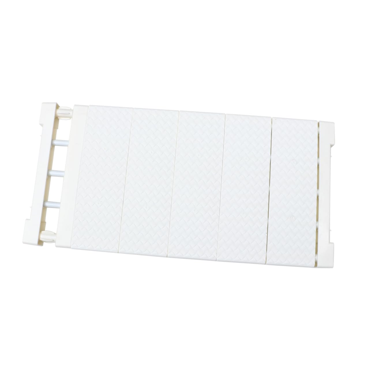 Ripiano Divisorio Telescopico per Armadio Bianco 50-80 Cm
