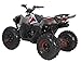 HHH Sporty 125E ATV 125cc ATV Quad for Youth Sports Utility Gas Power Sports ATV with Reverse Led Lights Big Tires 18/19 (Yellow)