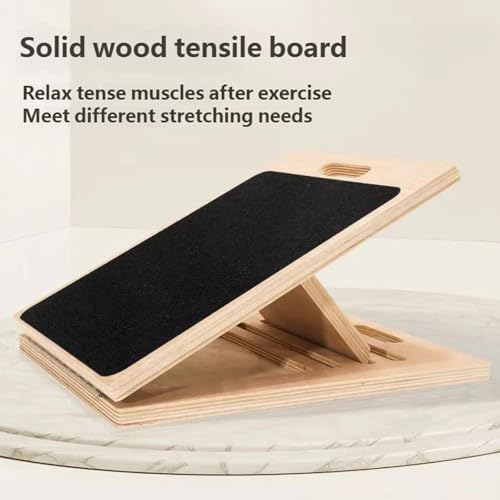 Tabla Ajustable de Estiramiento para Piernas de Madera miniatura 3