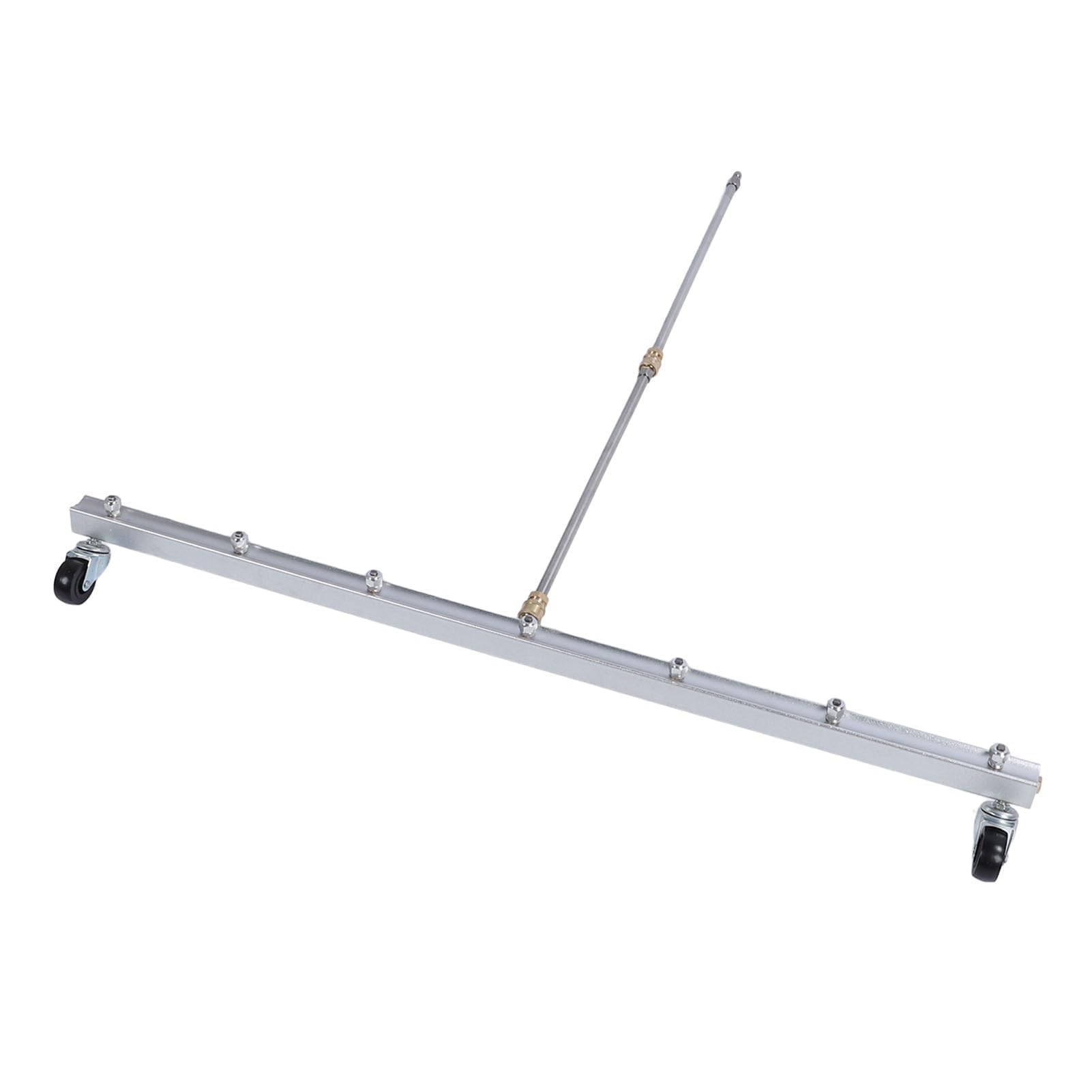Nettoyeur haute pression en acier inoxydable avec 2 tiges de connexion étendues, accessoire électrique pour la maison (pour nettoyeur de châssis)