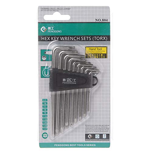 Set de 9 llaves en L para reparaciones miniatura 7