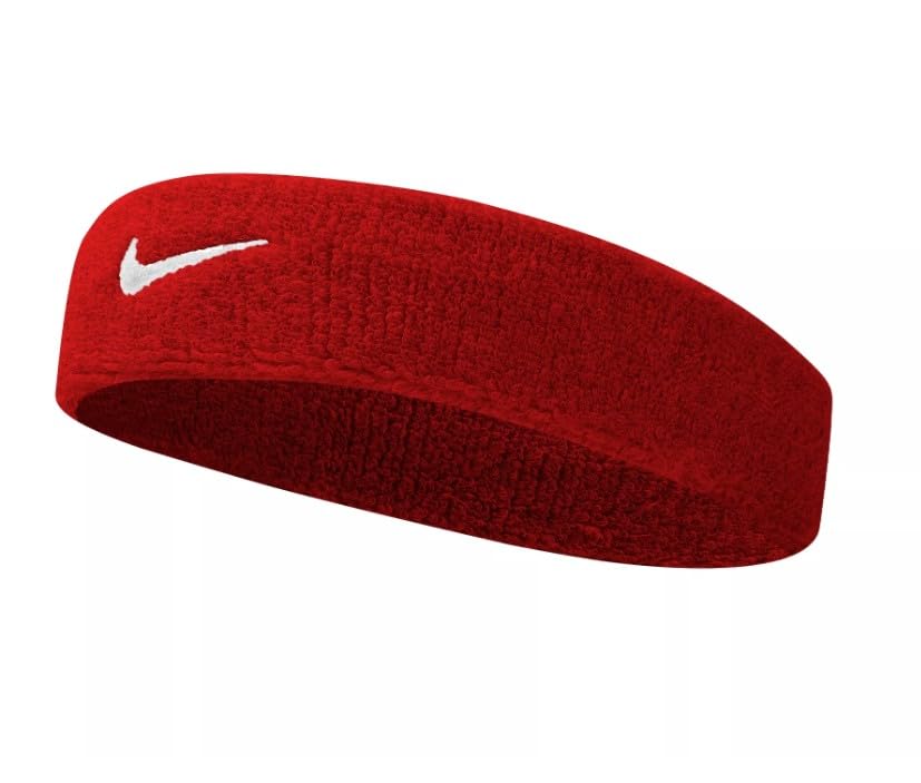 Image of Nike Swoosh Headband - Terry Loop, Absorbent Cotton - Unisex